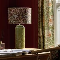 Habitat x Morris & Co. Blackthorn Green Ceramic Lamp