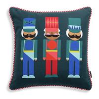 Habitat Christmas Nutcracker Cushion -Multicoloured -43x43cm