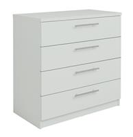 Argos Home Brisbane 4 Drawer Chest - Grey