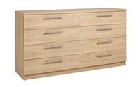 Argos Home Brisbane 8 Drawer Chest - Oak