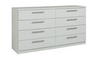 Argos Home Brisbane 8 Drawer Chest - Grey