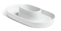 Designed by Sebastian Conran Porcelain Olive Bowl - White