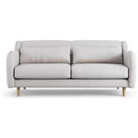 Habitat Turnmill Fabric 2 Seater Sofa - Natural - Ash Leg