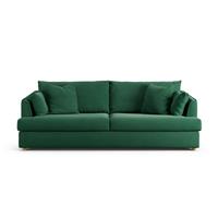 Habitat Holmfirth Fabric 4 Seater Sofa - Green