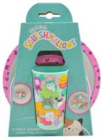 Hox Squishmallows Kids Plastic Dinner Set