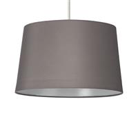 Argos Home Flint Grey Easy Fit Tapered Lampshade - 29cm