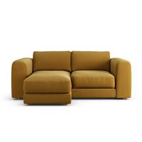 Habitat Ayr Reversible Corner Sofa - Gold - Ash Leg