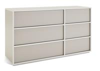 Habitat Edale 6 Drawer Chest - Putty