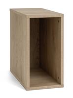 Habitat Rubrics Modular Single Small Shelf Unit - Oak