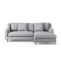 Habitat Swift Right Hand Corner Sofa - Grey - Ash Leg