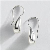 Revere Sterling Silver Oval Beads Drop Earrings