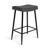 Habitat Kysen Faux Leather Counter Bar Stool - Charcoal