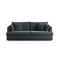 Habitat Holmfirth Fabric 3 Seater Sofa - Charcoal