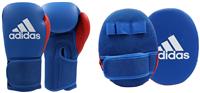 Adidas Junior 6oz Boxing Gloves and Focus Mitt Set