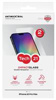 Tech21 iPhone 15 Pro Max Glass Screen Protector Twinpack