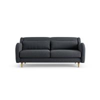 Habitat Turnmill Fabric 2 Seater Sofa - Charcoal - Ash Leg