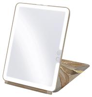 Sensse Glow Up LED Flip Top Modern Marble Mirror