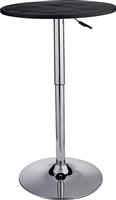 Argos Home Gas Lift Bar 2 Seater Dining Table - Black