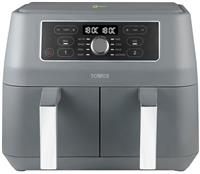 Tower T17181 Vortx Dual Basket 8L Air Fryer - Grey