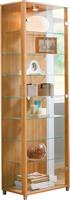 Argos Home 2 Glass Door Display Cabinet - Light Oak