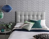 Silentnight Alaro Kingsize Headboard - Slate Grey