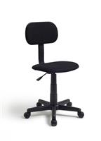 Argos Home Fabric Office Chair - Black