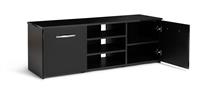 Habitat Hayward 2 Door Small TV Unit - Black Gloss