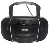 Bush CD Player Boombox with FM Radio Cassette Recorder