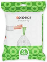 Brabantia 30L Perfect Fit Bin Liners Size G - Pack of 40