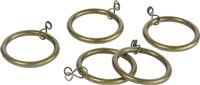 Argos Home 20 Metal Curtain Rings - Antique Brass