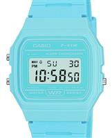 Casio Retro Blue Resin Strap Watch