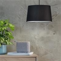 Argos Home Black Easy Fit Tapered Lampshade - 29cm