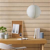 Home Essentials Pack of 2 Grey Paper Circular Lampshade-30cm