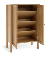 Argos Home Kent 2 Door Shoe Storage Cabinet - Oak