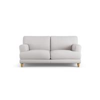 Habitat Askem Fabric 2 Seater Sofa - Natural - Ash Leg