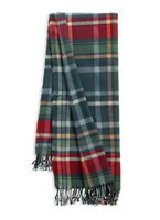 Argos Home Christmas Woven Brushed Check Throw - 125x150cm