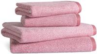 Habitat Marl 4 Piece Towel Bale - Rose Pink