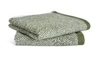 Habitat Marl 2 Pack Face Cloth - Forest