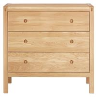 Habitat Radius 3 Drawer Chest - Oak