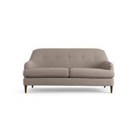 Habitat Frome Fabric 2 Seater Sofa - Mocha - Dark Leg