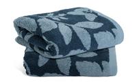 Habitat Foliage 2 Pack Hand Towel - Navy