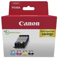 Canon CLI-571 Ink Cartridges - Black & Colour