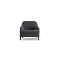 Habitat Frome Fabric Armchair - Charcoal - Dark Leg