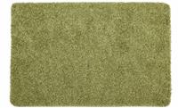 Buddy Washable Mat Plain Olive Shaggy Rug - 120x80cm