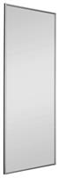 Spacepro Silver Frame Mirror Sliding Door 30Inch