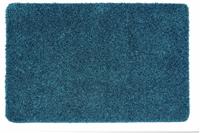 Buddy Plain Shaggy Mat Rug - 150x100cm - Teal.