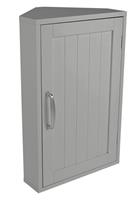 Argos Home Tongue & Groove Corner Wall Cabinet - Grey