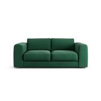 Habitat Ayr Fabric 3 Seater Sofa - Green