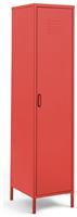 Habitat Tall 1 Door 4 Shelf Locker -Red