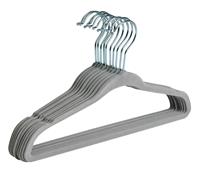 Argos Home Set of 10 Velvet Flocked Kids Hangers